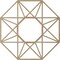 Ekena Millwork Guardian Wood Fretwork Pierced Ceiling Medallion, Birch, 28"OD x 10 7/8"ID x 3/8"T CMWP28X28X0375GDBI - alternate 5